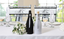 Mr. And Mrs. Chair Sashes