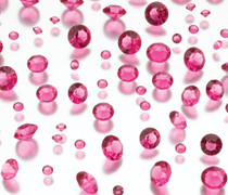 Diamond Confetti Hot Pink
