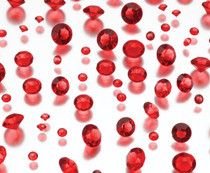 Diamond Confetti Red