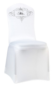 Mr. Chair Cover White