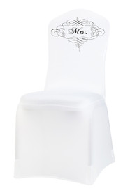 Mrs. Chair Cover White