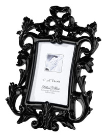 Black Scroll Frame 4x6
