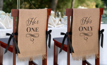 Her One, His Only Chair Covers