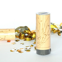 Gold Hearts Party Poppers x 5