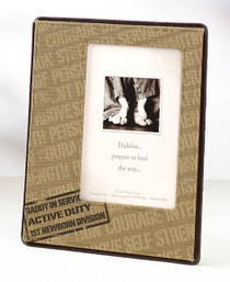 Daddy Deployment Frame