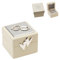 Amore Wedding Ring Box With Icons And Crystals