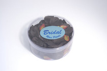 Satin Rose Petals Black