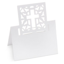 Pack of 10 Place Card Laser Cross
