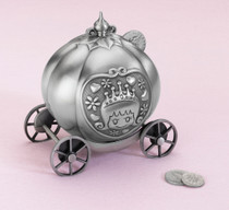 Fairy Tale Coach Pewter Bank