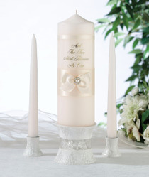 Ivory Pearl Candle Set