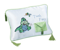 Dinosaur Tooth Fairy Pillow