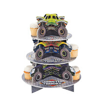 Foam Board Monster Trucks Cupcake Holder