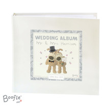 Personalised Boofle Wedding Album with Sleeves