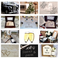 Personalised Just Married A4 Wall Calendar