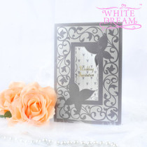 Personalised Elegant Butterflies Wedding Invitations