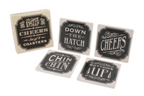 The Dapper Chap 'Cheers' Coasters