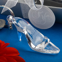 Cinderella Shoe Glass Slipper Key Chain Favour