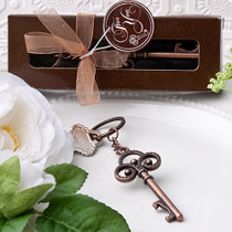Vintage Skeleton Key Themed Key Chain