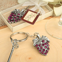 Vineyard Collection Grape Vine Design Key Chain