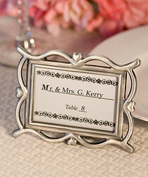 Heart Design Place Card Frames