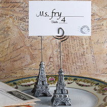 From Paris With Love Collection Eiffel Tower Place Card Holder Favours