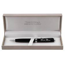 Amore Collection Gift Boxed Pen Chrome Plated Best Man