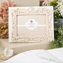 Vintage Design Guest Book With A Front 5x7 Photo Cover