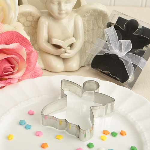 Delightful Angel Shaped Tin Metal Cookie Cutters