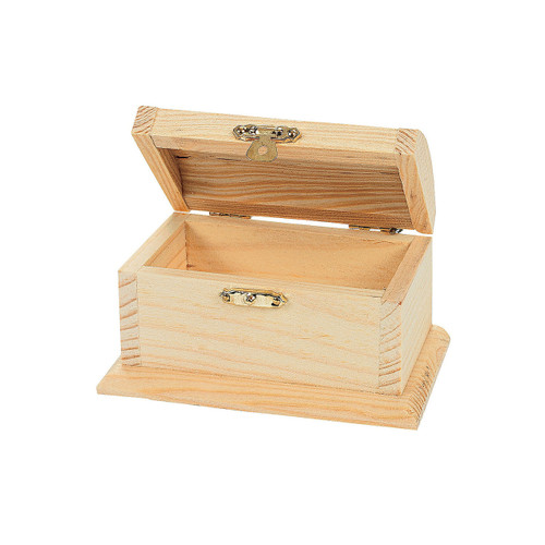 DIY Unfinished Wood Treasure Boxes