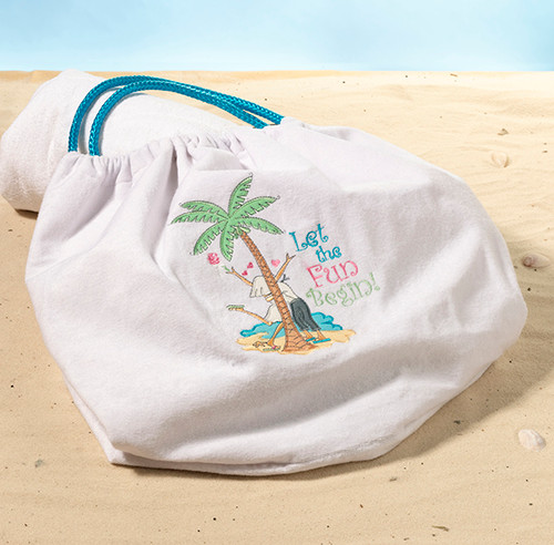 Let The Fun - Beach Bag