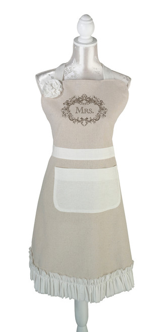 Mrs. Country Tan Apron