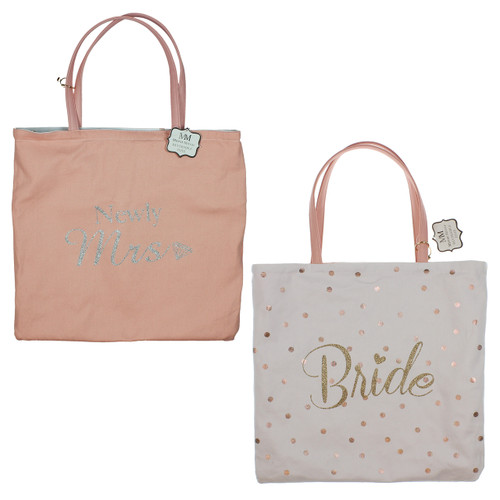Always Forever' Reversible Tote Bag Bride Newly Mrs.