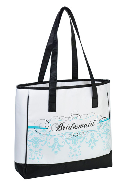 Bridesmaid Tote Aqua