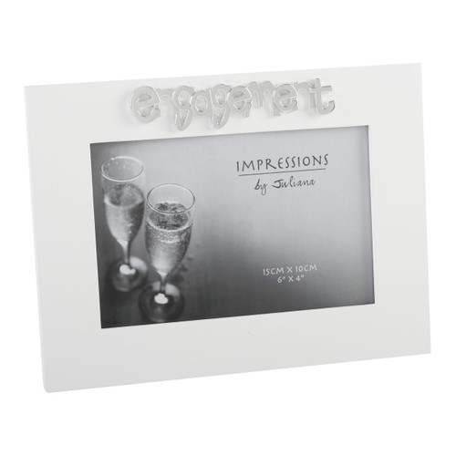 MDF "Impressions" Frame With Tip On 6x4"- Engagement