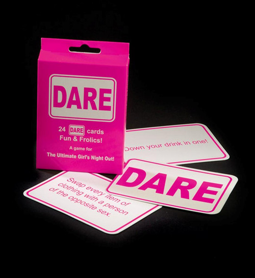 Dare Cards in Pink
