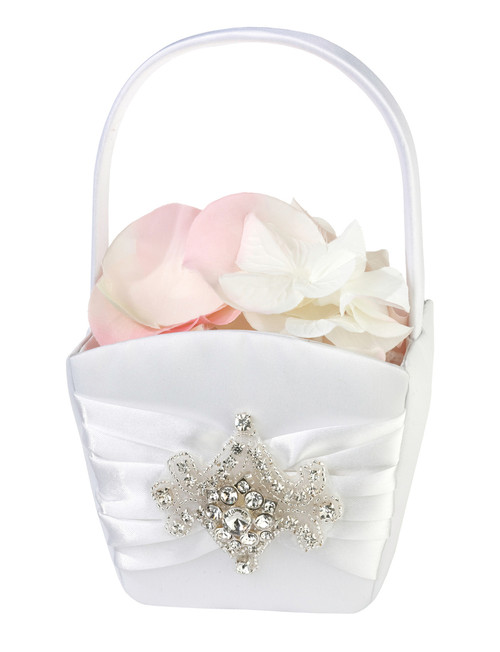 Jewelled Motif Flower Basket