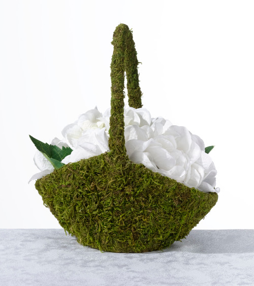 Moss Flower Basket