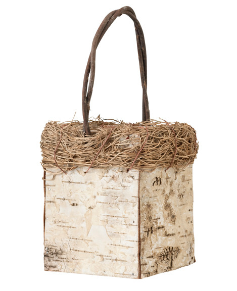 Birch Flower Girl Basket