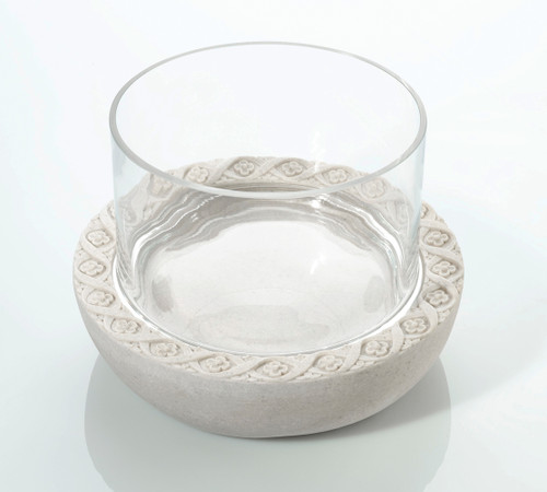 Glass Vase For Signing Stone