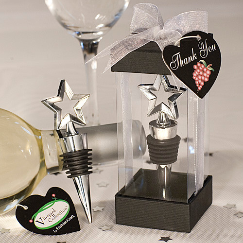 Vineyard Collection Star Design Wine Stoppers