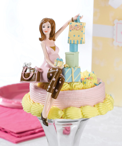 Mummy To Be Cake top