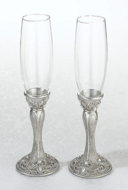 Set of 2 Jewelled Glasses