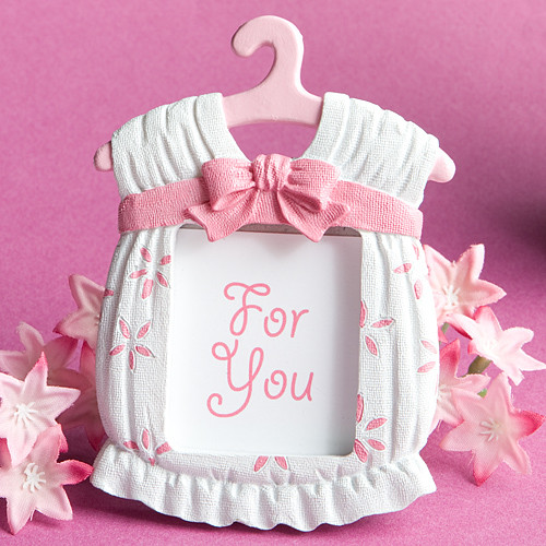 Cute Baby Themed Photo Frame Favours Girl