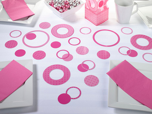 Circle Confetti - Pink