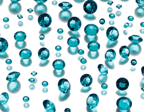 Diamond Confetti Teal