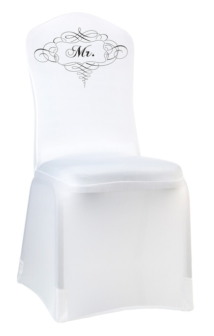 Mr. Chair Cover White