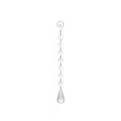 25cm Clear Acrylic Teardrop Prism Hanging Garland