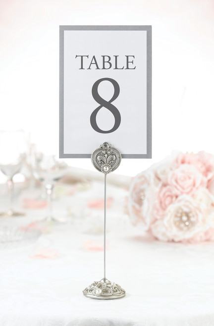 Set of 4 Jewelled Table Markers