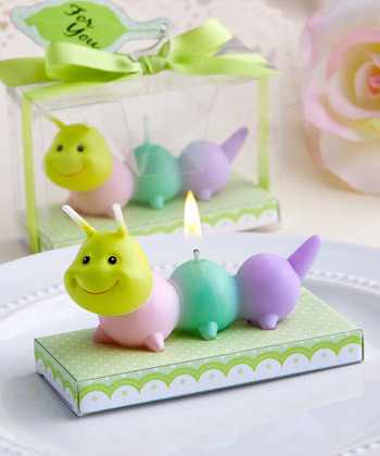 Adorable Baby Caterpillar Candles