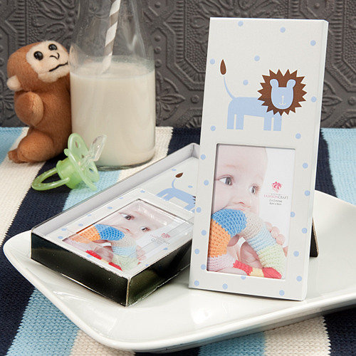 Metal Frame 2x3 Blue Lion Design